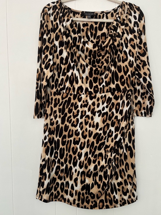 The Limited Dresses & Skirts - The Limited Animal Print Leopard Mini Dress Size Petite Large